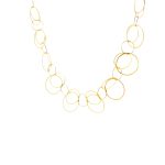 14 Carat Yellow Gold Circle Chain