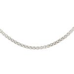 18 Carat White Gold Chain