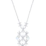 18 Carat White Gold & Dimaond Necklace