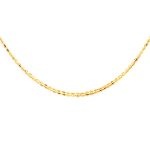 18 Carat Yellow Gold Triple Chain