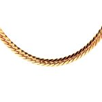 18 Carat Yellow Gold Snake Chain