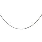 18 Carat White Gold Chain