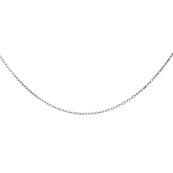 18 Carat White Gold Chain