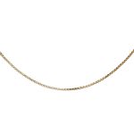 18 Carat Yellow Gold Box Link Chain