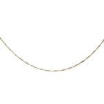 9 Carat Yellow Gold Twisted Link Chain