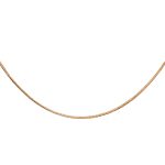 18 Carat Yellow Gold V Link Chain