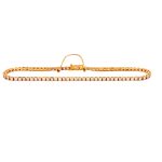 18 Carat Rose Gold Tennis Bracelet