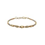 18 Carat Yellow & White Gold Bracelet