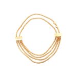 18 Carat Yellow Gold & Diamond Bracelet