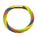 24CT Gold Plated bead Bangles