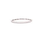 18 Carat White Gold Bangle