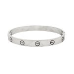 18 Carat White Gold Cartier Bangle