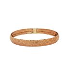 14 Carat Rose Gold Bangle