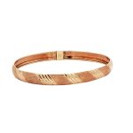 10 Carat Rose Gold Bangle