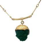 18 Carat Yellow Gold Chain & Pendant