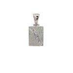 14 Carat White Gold Pendant