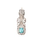 18 Carat White Gold Pendant