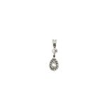 9 Carat White Gold Pendant