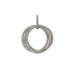 18 Carat White Gold Pendant
