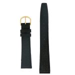 18 mm Genuine Leather Straps - Black -