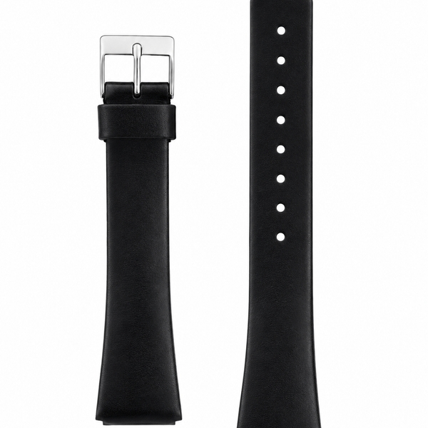 20 mm Rubber Straps - Black - Special Fitting -