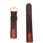 18 mm Leather Straps - Brown -